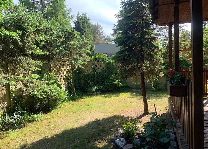 Lesne Zacisze Деревянный коттедж Поддомбе