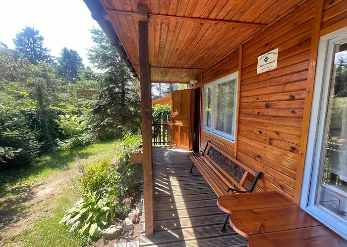 Деревянный коттедж Lesne Zacisze *