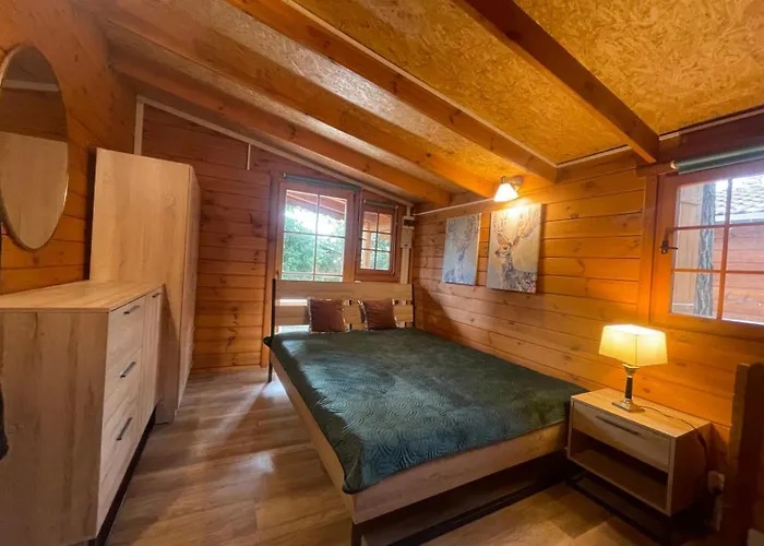 Деревянный коттедж Lesne Zacisze