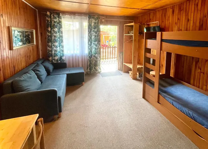 Деревянный коттедж Lesne Zacisze Поддомбе